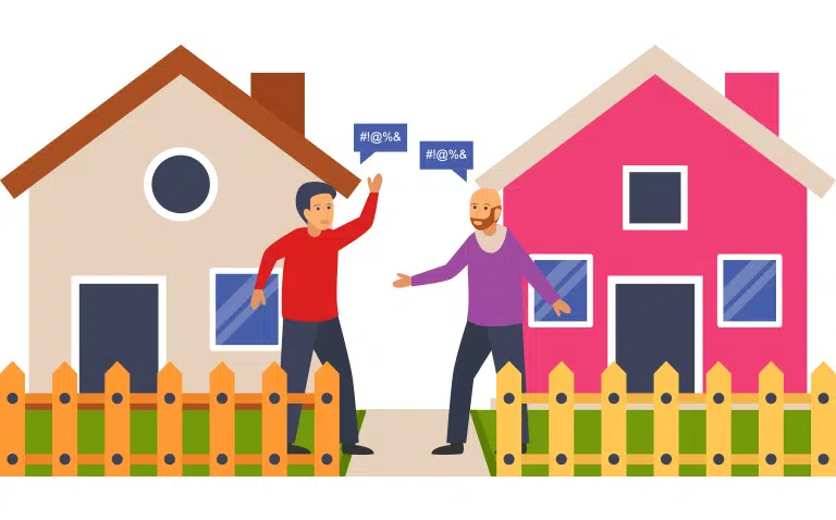 Can I paint my Neighbours Wall on My side? 1 Can I paint my Neighbours wall on my side? - Faulkner Surveyors Sittingbourne