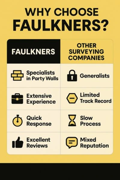 Can I Alter The Party Wall Surveyor? - A Crucial Guide From Faulkner Surveyors 4 Party Wall Mediation {bane} Faulkner Surveyors Sittingbourne Best Surveyor Near me Sittingbourne