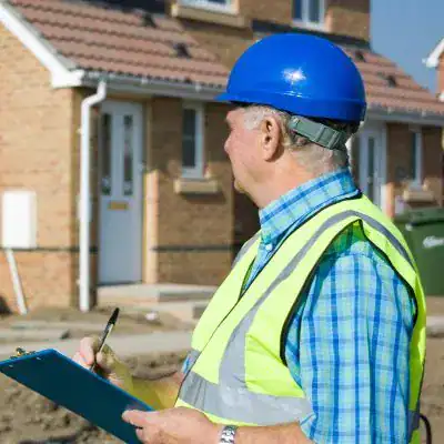 What is the minimum distance between 2 houses? 3 image of surveyor at Faulkner Party wall surveyors Sittingbourne : Minimum Distance between two houses Sittingbourne